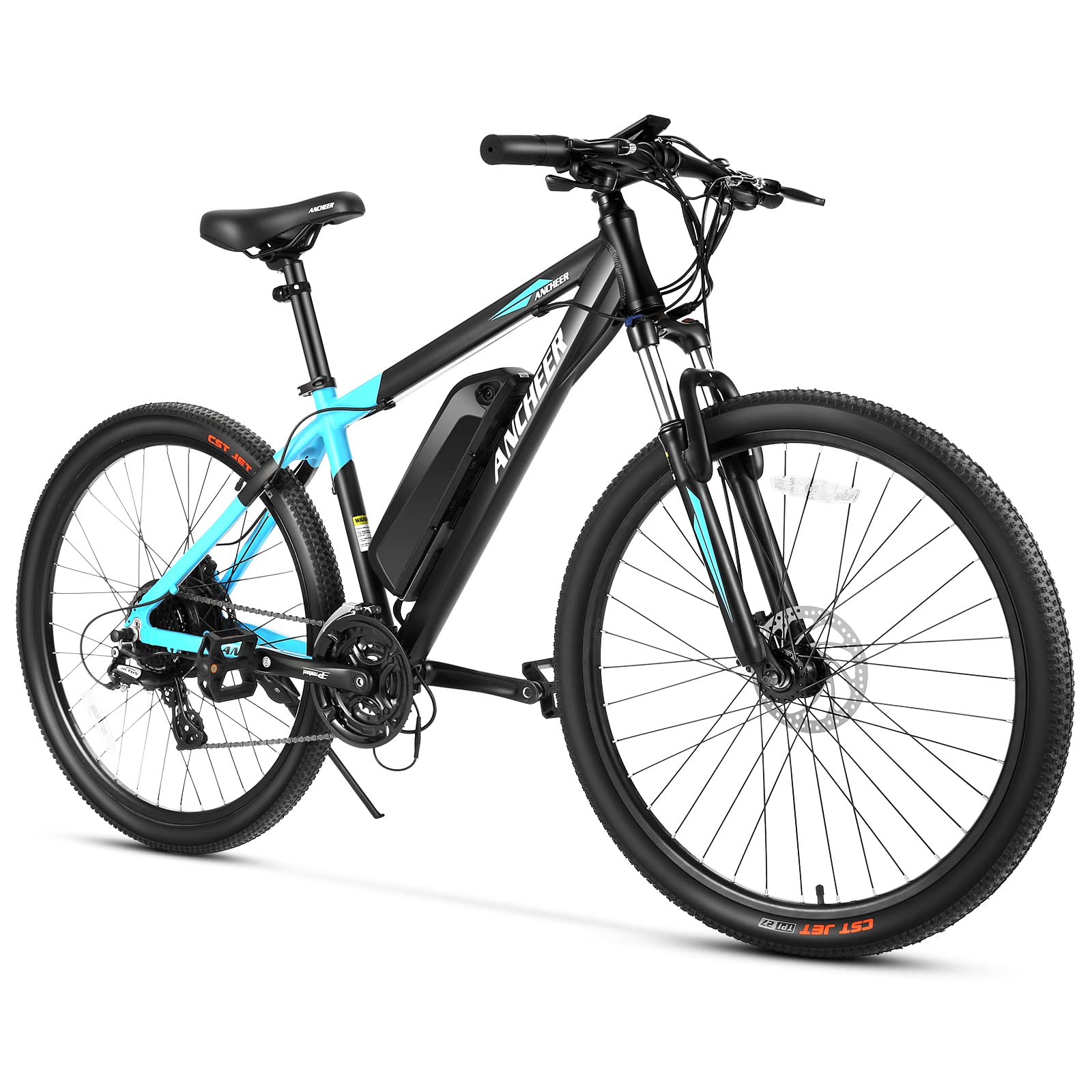 Speedrid 27.5" Electric Bike for Adults, 48V 350W/500W Electric Mountain Bike/Electric Commuting Bike with Removable 480Ah Battery, Professional 21/24 Speed Gears