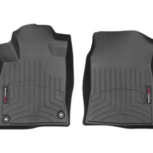 WeatherTech Custom Fit FloorLiners for Honda Civic Si, Civic Type R, Civic - 1st & 2nd Row (44884-1-2), Black