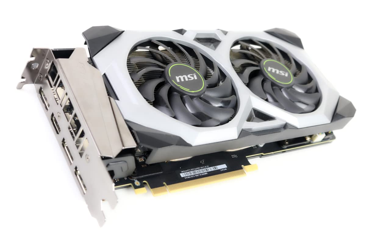 MSI Gaming GeForce RTX 2070 Super 8GB GDRR6 256-bit HDMI/DP NVLink Torx Fan Turing Architecture Overclocked Graphics Card (RTX 2070 Super Ventus OC)