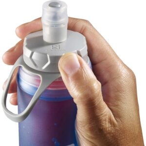 Salomon Soft Flask Water Bottle, 500ml, 17oz XA - 42mm,Blue