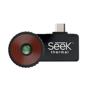 seek thermal compactpro – high resolution thermal imaging camera for android usb-c,black,brown