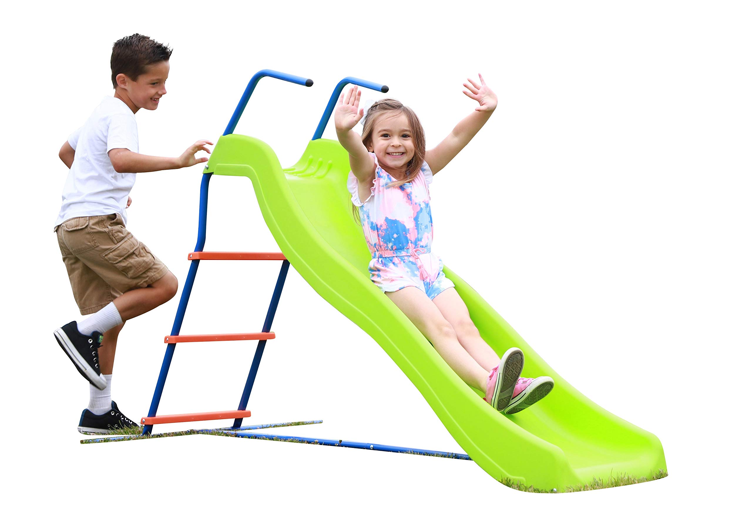 Outdoor Slide for Kids, Playground Slide, Swing Set Slide, Slide Playground, 6 Ft Slide for Swing Set, 6ft Deck Slide, Indoor/Outdoor Slide for Kids - Swingset Slide Replacement