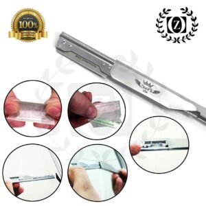 Razor Barber Straight Shaving Razor With 100 Shaving Blades New Cut Throat Straight Razor Rasoir Guatemala Flag