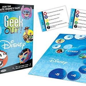 Geek Out! Disney Party Game | Enchanting Version of Popular Geek Out Board Game | A Trivia Bluffing Game Featuring Favorite Disney Characters | Perfect for Family Game Night | Fun Family Board Game