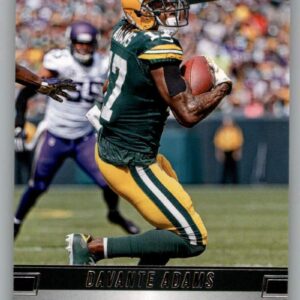 2019 Prestige NFL #107 Davante Adams Green Bay Packers Official Panini Football Trading Card