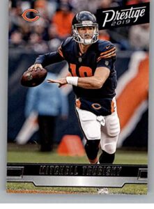 2019 prestige nfl #100 mitchell trubisky chicago bears official panini football trading card