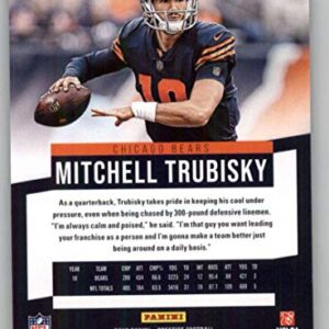 2019 Prestige NFL #100 Mitchell Trubisky Chicago Bears Official Panini Football Trading Card