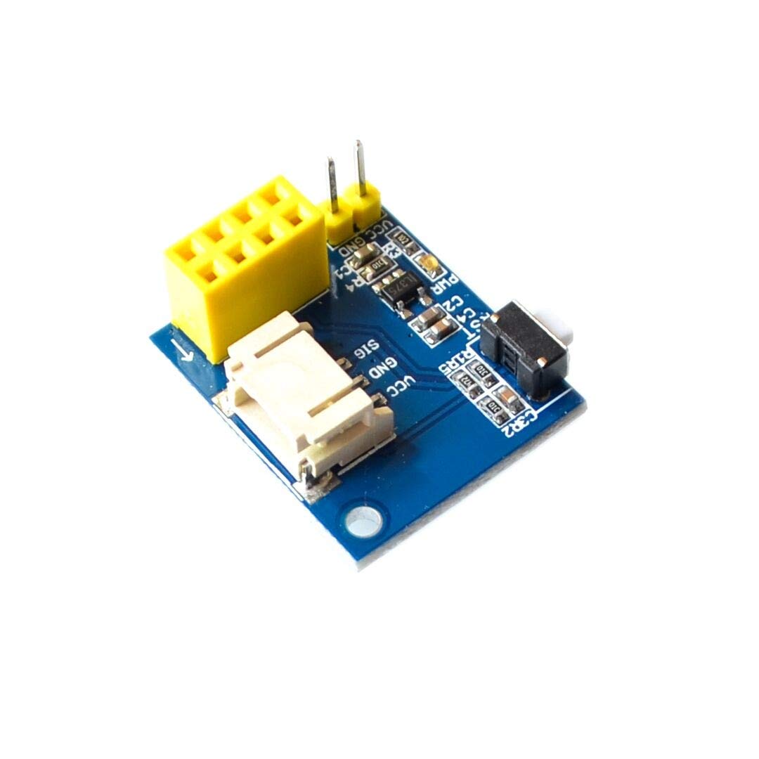 ESP8266 ESP-01 ESP-01S RGB LED Controller Module for Arduino IDE WS2812 Light Ring