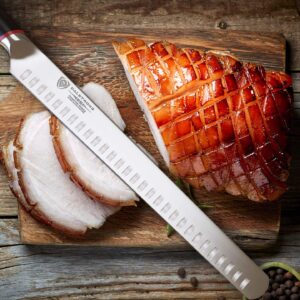 Dalstrong Slicing & Carving Knife - 12 inch Slicer - Phantom Series - Japanese High-Carbon AUS8 Steel - Pakkawood Handle - Kitchen Knife - Brisket Knife - Sheath Included