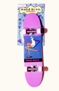 handbros handboard skateboard 27cm 10.5 inch tech large finger board w/grip