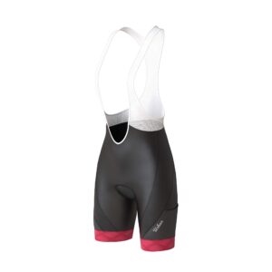 women's pro series cycling short sleeve jersey, bib shorts, or kit bundle (red bib shorts only, medium)