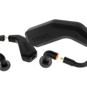 Fostex USA TM2 Earphones, True Wireless Stereo in-Ear System, Black (-TM-2)