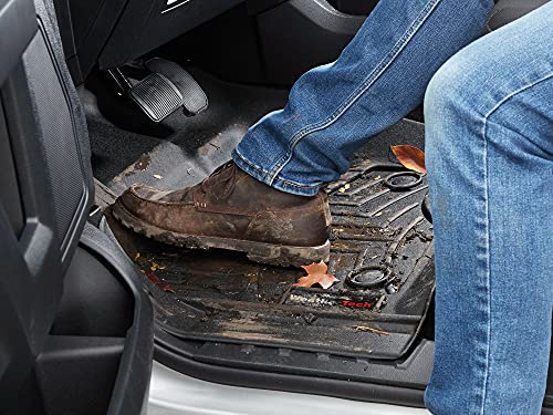 WeatherTech Custom Fit FloorLiners for Ford Escape - 1st & 2nd Row (444591-449692), Black