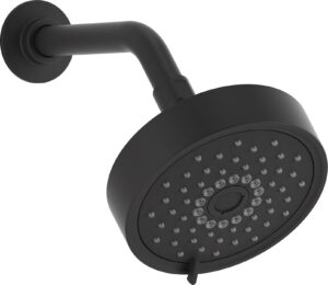 kohler 22170-bl purist 2.5 gpm multifunction showerhead with katalyst air-induction technology, matte black