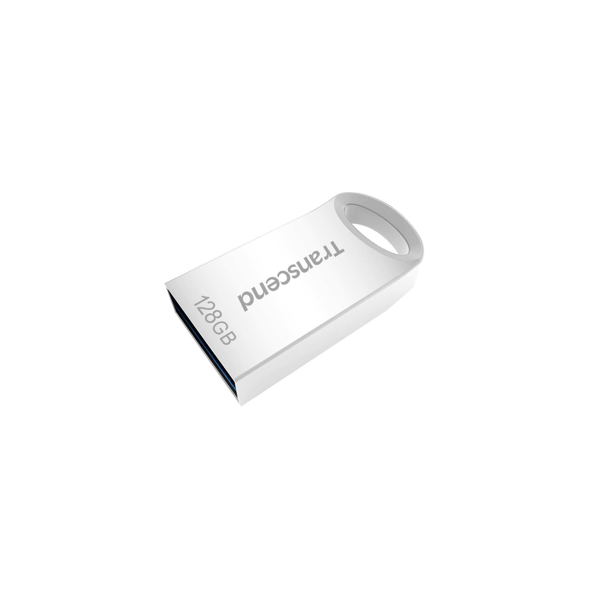 Transcend 128GB JetFlash 710 USB 3.1/3.0 Flash Drive (TS128GJF710S), Sliver