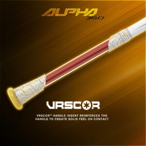 EASTON ALPHA 360 -3 BBCOR Baseball Bat, 2 5/8 Barrel, 32/29, BB20AL