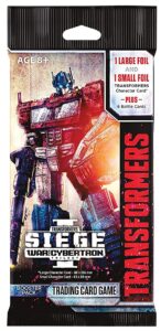 transformers ttcg-wcs-en tcg-war for cybertron siege booster packet