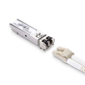 Cable Matters 2-Pack 1000BASE-SX SFP to LC Multi Mode 1G Fiber Transceiver Modular for Cisco, Ubiquiti, TP-Link, Huawei, Mikrotik, Netgear, and Supermicro Equipment