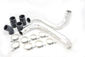 gxp turbo intercooler cac pipe & boot kit compatible with 2003-2007 ford 6.0l powerstroke diesel