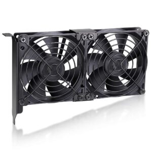 wathai graphic card pcl slot fan 2 x 90mm 92mm for cpu gpu cooler vga cooling