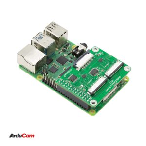 Arducam Multi Camera Adapter Module V2.2 for Raspberry Pi 5, 4B, Compatible with Rasperry Pi Camera Module 3/V2/V1, and 12MP IMX477 Cameras