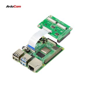 Arducam Multi Camera Adapter Module V2.2 for Raspberry Pi 5, 4B, Compatible with Rasperry Pi Camera Module 3/V2/V1, and 12MP IMX477 Cameras