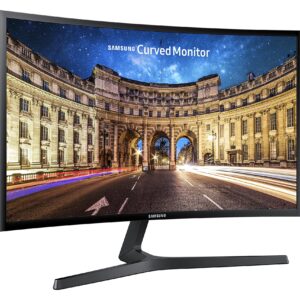 SAMSUNG 27" Curved Monitor Bundle with HDMI to DVI Adapter Cable (6 Feet) | LC27F398FWNXZA