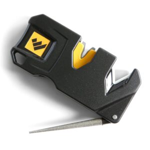 work sharp compact pivot plus knife sharpener, compact pocket knife and fish hook sharpener