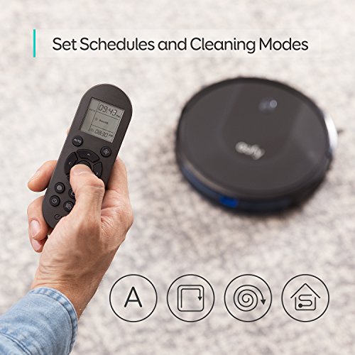 eufy BoostIQ RoboVac 30, Robot Vacuum Cleaner, Upgraded, Super-Thin, 1500Pa Strong Suction, 13 ft Boundary Strips Included, Quiet, Self-Charging Robotic Vacuum Cleaner (Renewed)