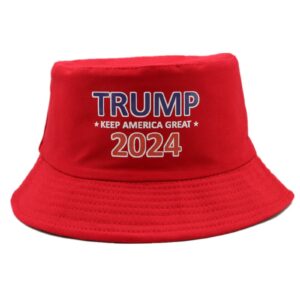 trump 2020 hat keep america great women fishing hat buckets men foldable sun hats