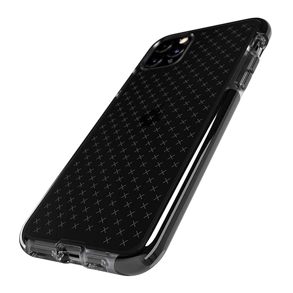 Tech21 Evo Check Series Gel Case for Apple iPhone 11 Pro Max - Smokey Black