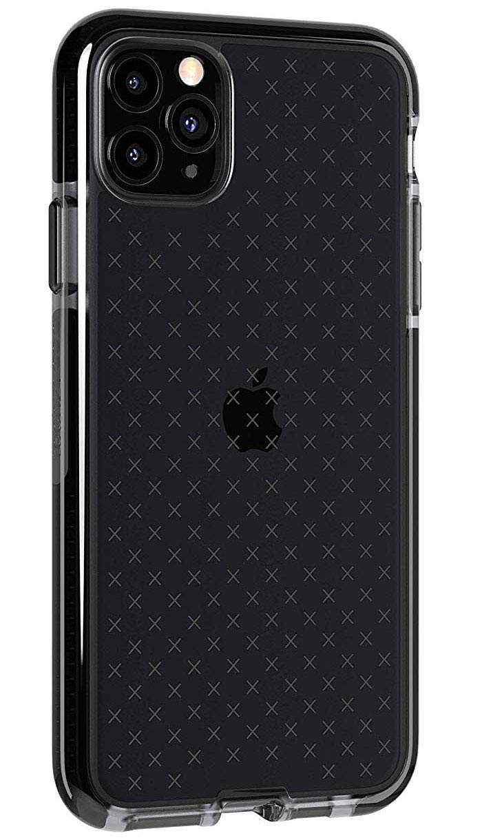 Tech21 Evo Check Series Gel Case for Apple iPhone 11 Pro Max - Smokey Black