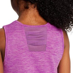 C9 Champion girls Performance Tank Yoga Shirt, Purple Shell Heather, Large US