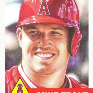 2019 Topps Living Set #200 Mike Trout Baseball Card Los Angeles Angels