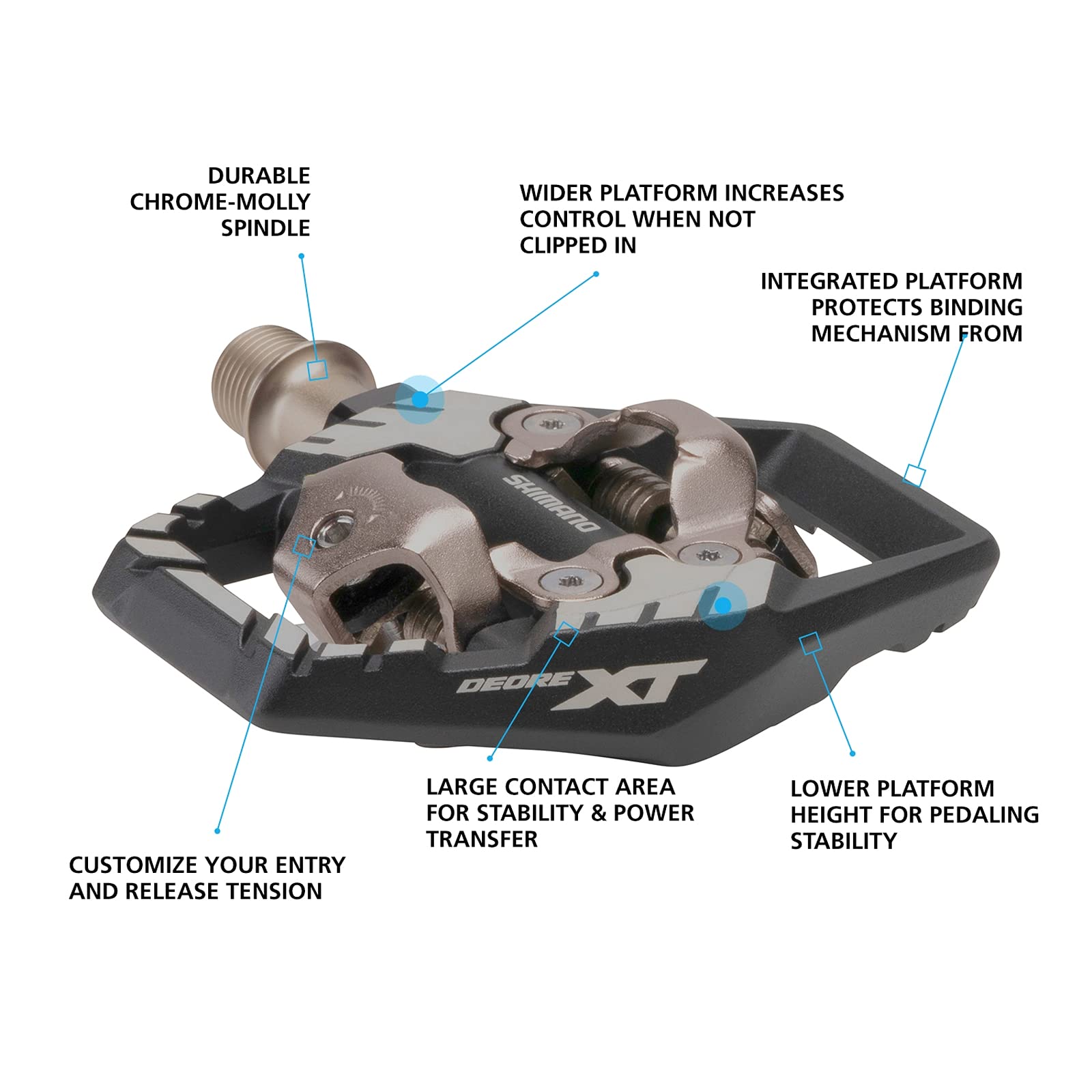 SHIMANO PD-M8120 Trail and Enduro SPD Pedal