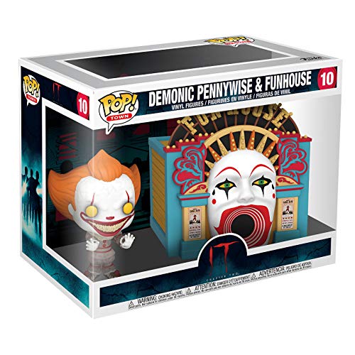 Funko Pop! Town: It 2 - Demonic Pennywise with Funhouse, Multicolor