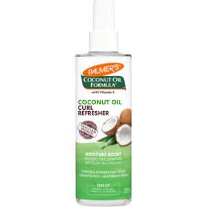 palmer's coconut oil formula moisture boost curl refresher spray, 8.5 ounce