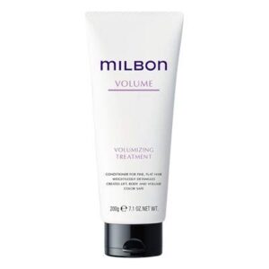 milbon volumizing treatment conditioner for fine flat hair 7.1oz