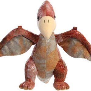 Aurora® Ferocious Dinos & Dragons Pteranodon Stuffed Animal - Prehistoric Fun - Cuddly Companions - Brown 11 Inches