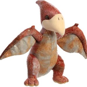 Aurora® Ferocious Dinos & Dragons Pteranodon Stuffed Animal - Prehistoric Fun - Cuddly Companions - Brown 11 Inches