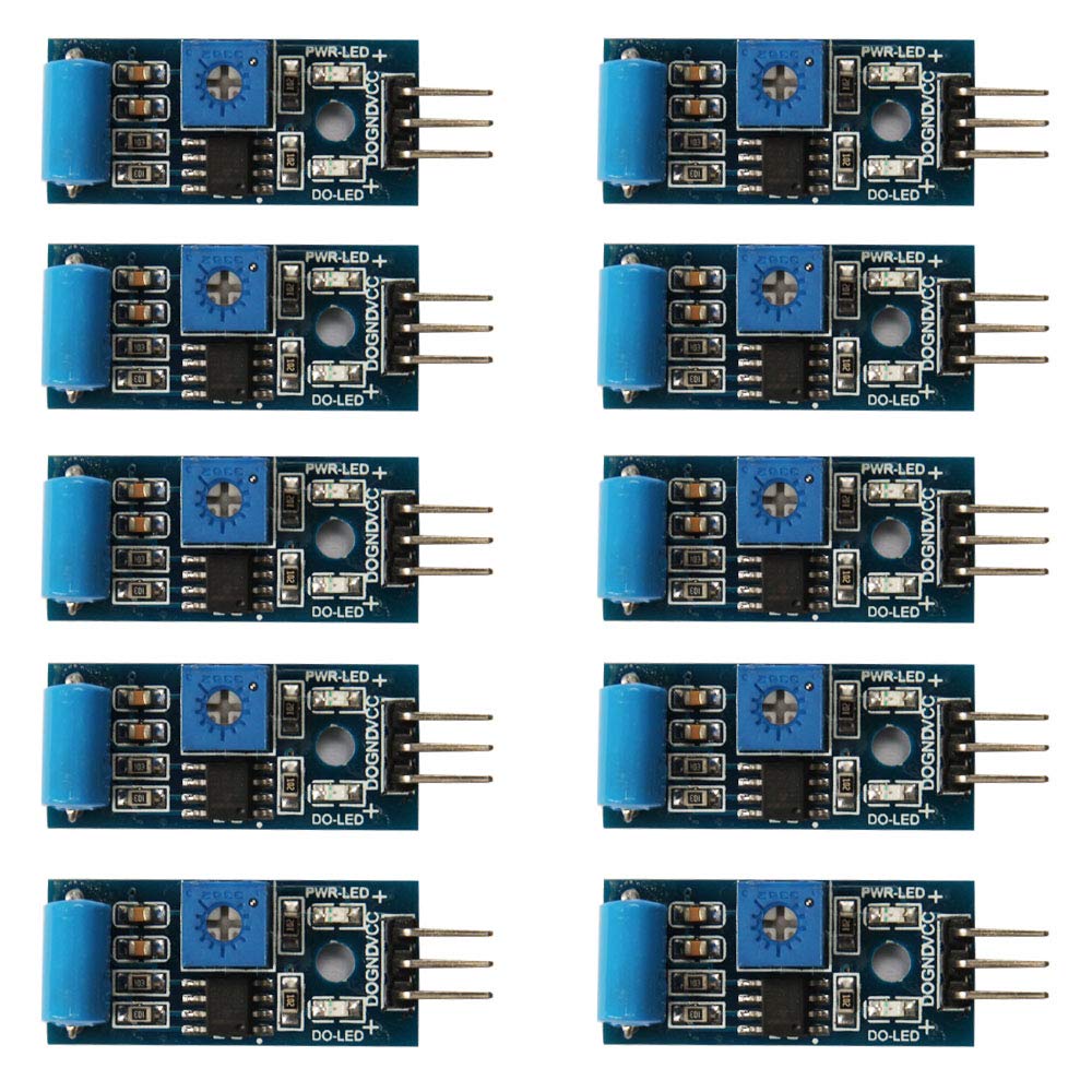 Ximimark 10PCS SW 420 Motion Sensor Module Vibration Switch Alarm Sensor for Arduino