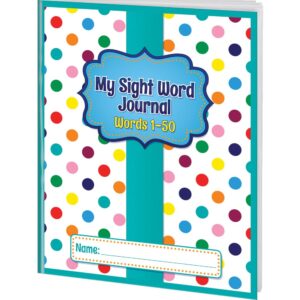 really good stuff my sight word journals – words 1–50