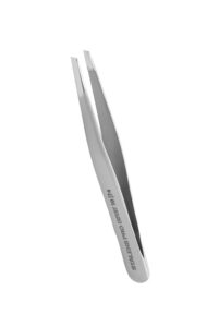 tweezers for eyebrow - staleks pro - type 4 - surgical stainless steel - slant tip tweezer - durability - precision - handmade - for experts - and professionals.