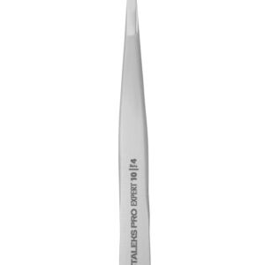 Tweezers For Eyebrow - STALEKS PRO - type 4 - Surgical Stainless Steel - Slant Tip Tweezer - Durability - Precision - Handmade - For Experts - And Professionals.