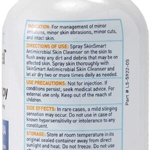 SkinSmart Eczema Therapy, Hypochlorous Antimicrobial Safely Removes Bacteria, so Your Skin Can Heal, Travel Size 2 Ounce Spray (Pack of 3)