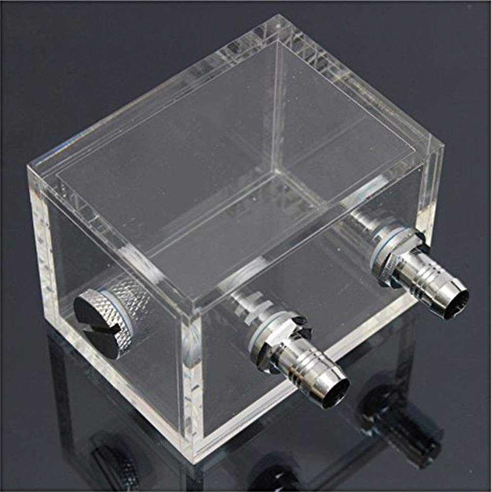 tatoko 200ml Acrylic Water Tank Cooler Water Cooling Radiator Pc CPU Water Block