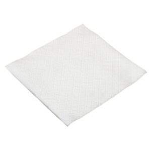 AmazonCommercial 1-Ply White Lunch Napkins, Bulk, Disposable Paper Napkins, FSC Certified, 250 Napkins per Pack (12 Packs)(12 x 12 Sheet)