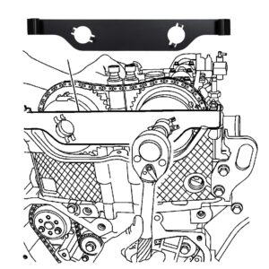 EN 48953 Cam Phaser Retainer/Camshaft Actuator Locking Tool Replace AM-EN-48953 Fit for 2010 Chevrolet Equinox, Ecotec/2010 Buick Lacrosse, 2010 GMC Terrain 2.0L, 2.4L ECOTEC Engines