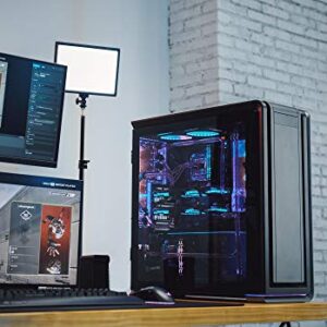 Phanteks Enthoo 719 (PH-ES719LTG_DBK01) High Performance Full Tower Case – Tempered Glass, Aluminum panels, dual system/psu support, massive storage, Fan Hub, Digital-RGB lighting, Black