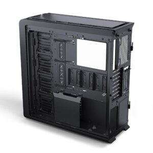 Phanteks Enthoo 719 (PH-ES719LTG_DBK01) High Performance Full Tower Case – Tempered Glass, Aluminum panels, dual system/psu support, massive storage, Fan Hub, Digital-RGB lighting, Black